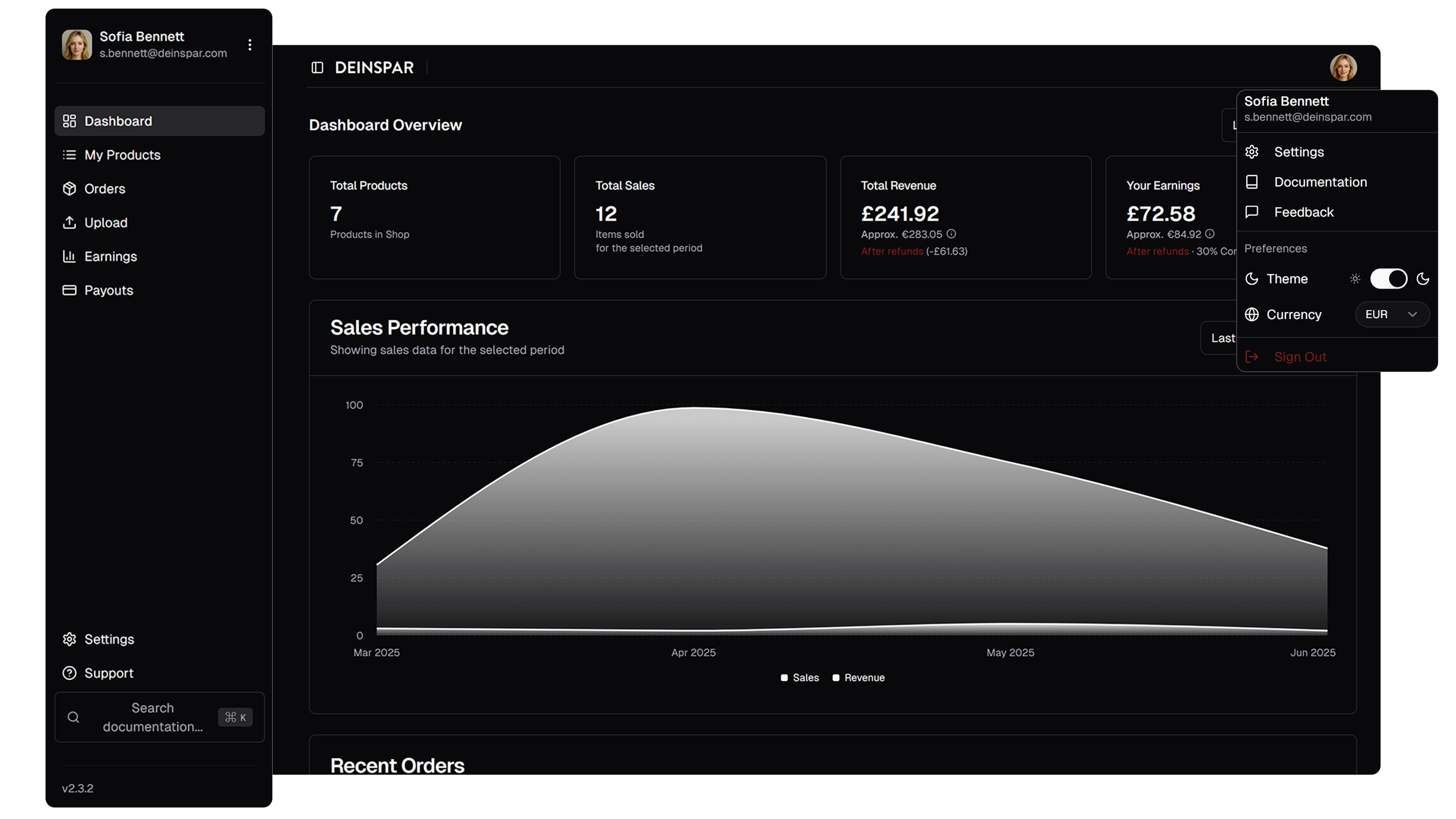 Deinspar Platform Preview